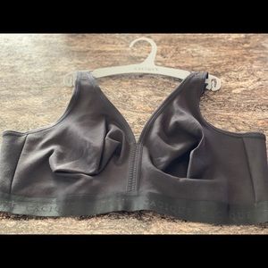 NWT Black Cacique Wireless T-Shirt bra 42DD